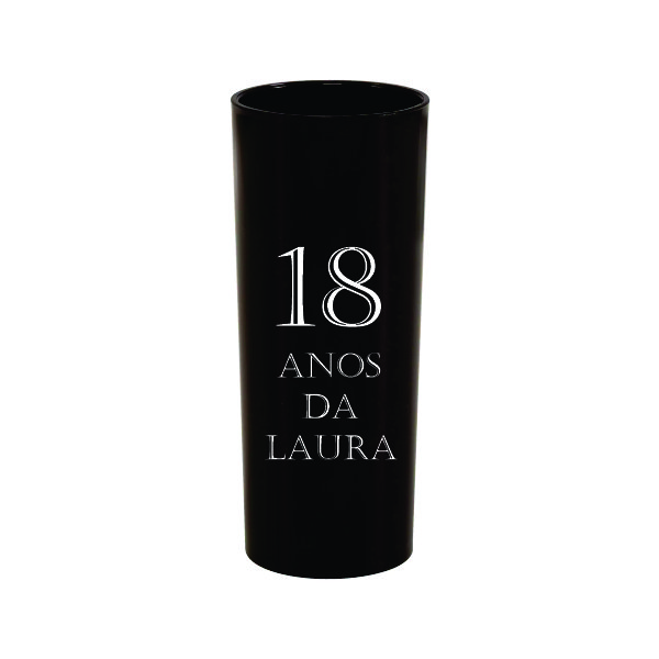 Copo Long Drink 18 Anos Personalizado