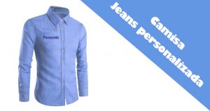 Camisa Jeans personalizada