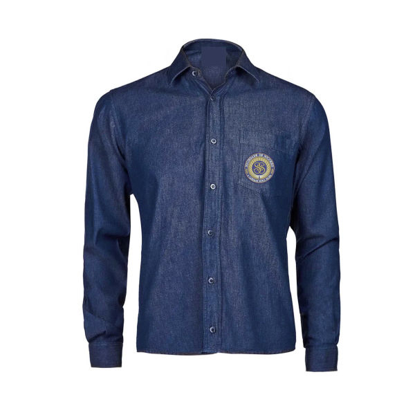 Camisa Social Jeans Personalizada