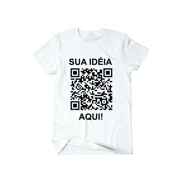 Camiseta QR Code Personalizada