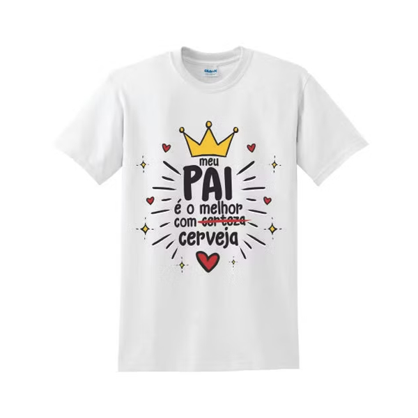 Camisetas Personalizadas Dia dos Pais