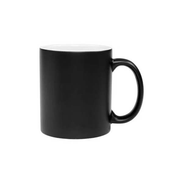 Caneca Mágica Preta para Sublimação