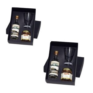 Kit Cachaça vai Brasil Personalizado 1