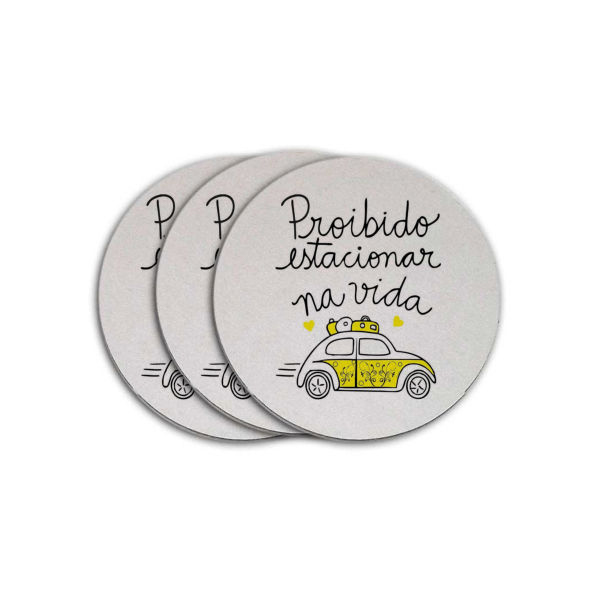 Bolachas de Chopp Papel Personalizada