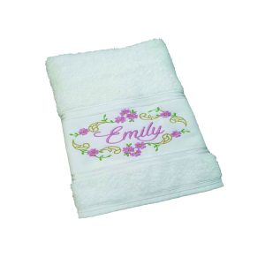 Toalha de Banho Bordada Personalizada